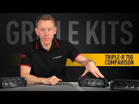 LAZER LAMPS | Grille Integration Kits | Triple-R 750 Variants Comparison