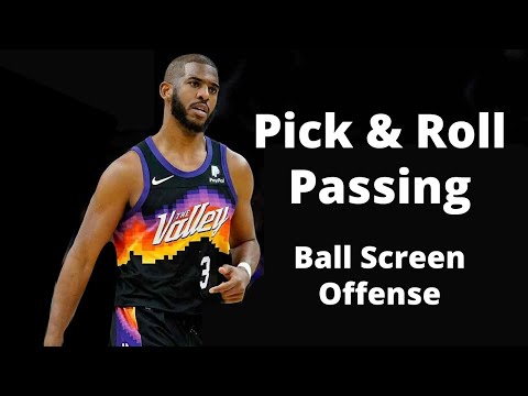 Chris Paul Pick & Roll Passing | Ball Screen Offense