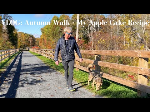 VLOG: Autumn Walk + My Rustic Apple Cake Recipe