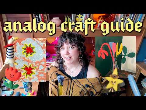 A guide to crafts for people who hate to be bad at things .𖥔 ݁ anti-burnout craft ideas