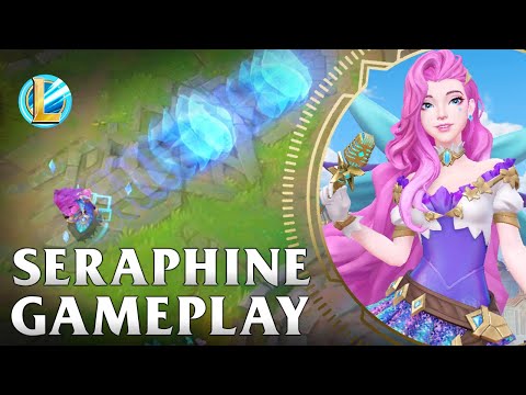 Classic Seraphine Gameplay - WILD RIFT