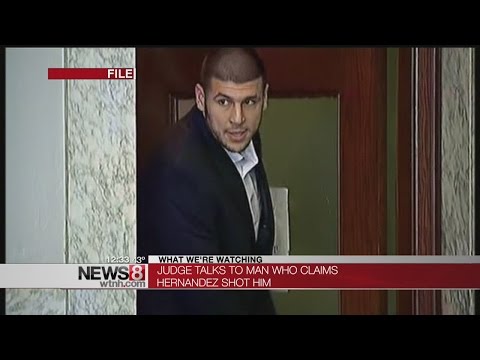 Man who sued Aaron Hernandez testifies in his murder trial
