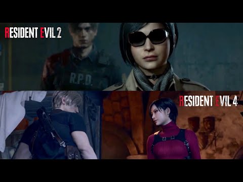 Leon And Ada Wong Reunites After 6 Years - Resident Evil 4 Remake