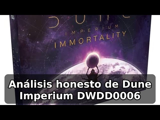 Vídeo relacionado con Dire Wolf Digital | Dune Imperium: Immortality | Expansión | Juego de Mesa de Estrategia | A Partir de 13 Años | De 1 a 4 Jugadores | 1-2 Horas por Partida | Español