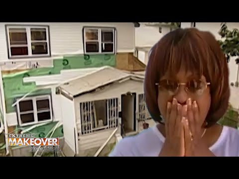 Selfless Woman Finaly Gets Her Own Room | Extreme Makeover Home Edition  | Season 2