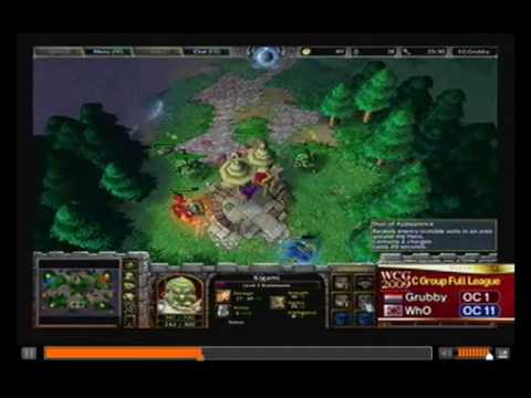 WCG 2009 EG.Grubby vs SK_WhO 1of2 [ENG]