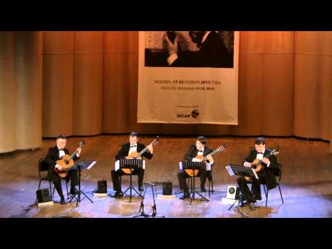 Frauchi Guitar Quartet - Manuel de Falla - "Danza ritual del fuego"