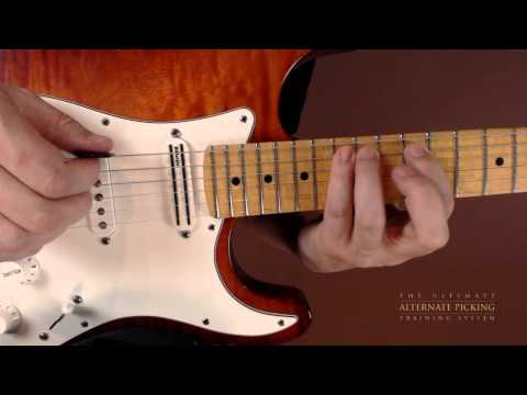 "Easy" High Speed Alternate Picking Run