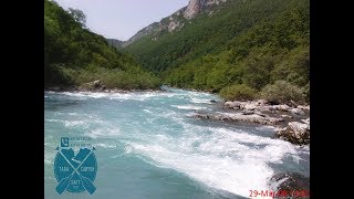 preview picture of video 'The very first commercial whitewater rafting on the Piva river, Montenegro by ---taracanyonraft.com'