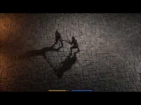 Exanima Master Arena - Thrust through the visor