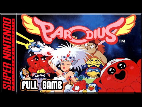 Parodius - Full Game Walkthrough - SNES