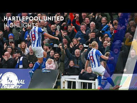 Short Highlights | Hartlepool 3-2 Harrogate | October 23rd 2021