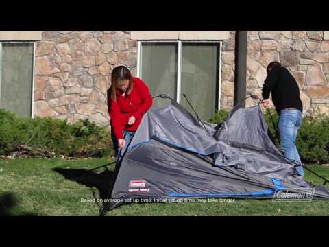Coleman Instant Dome Tent Set Up