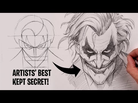 Wie man den Joker zeichnet | Skizzen-Tutorial