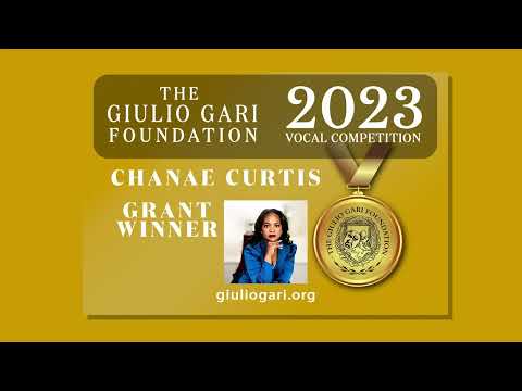Chanae Curtis (Giulio Gari Vocal Competition)