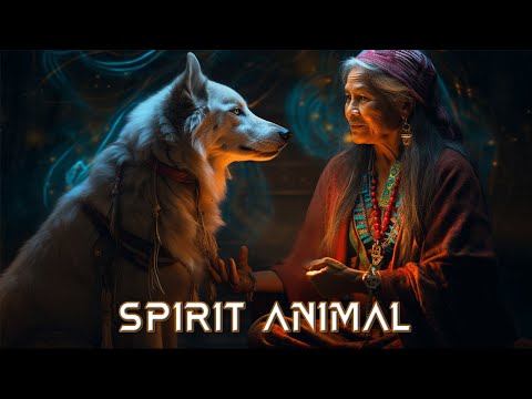 SPIRIT ANIMAL - Spiritual Shamanic Journey Flute, Relaxing Native American Flute for Relieves Stress