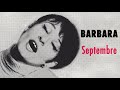 Barbara - Septembre (Audio Officiel)