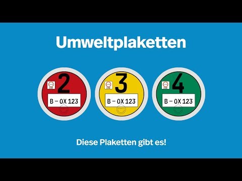 Umweltplaketten - Ein Überblick I Kennzeichenbox.de