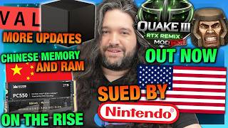 HW News - Steam Machine Timing, Nintendo Sues US, CXMT RAM & YMTC SSDs on the Rise