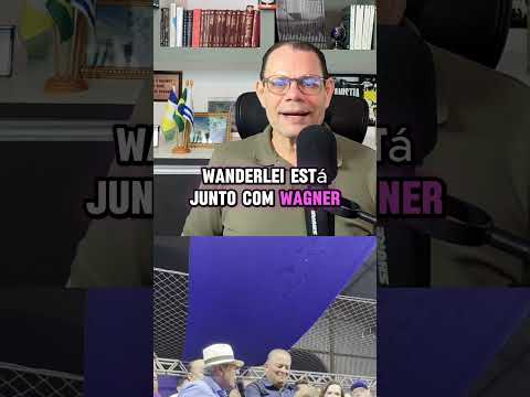 Adversário de 2022, Dimas dá boas-vindas a Wanderlei no palanque de Dorinha em Araguaína