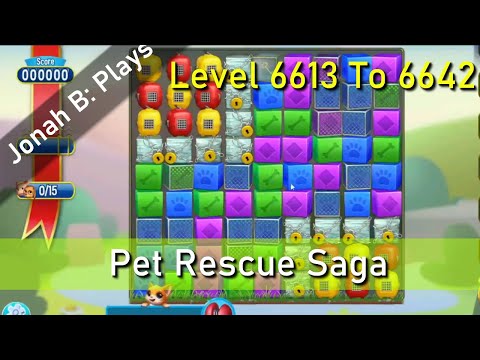 Pet Rescue Saga Level 6613 To 6642