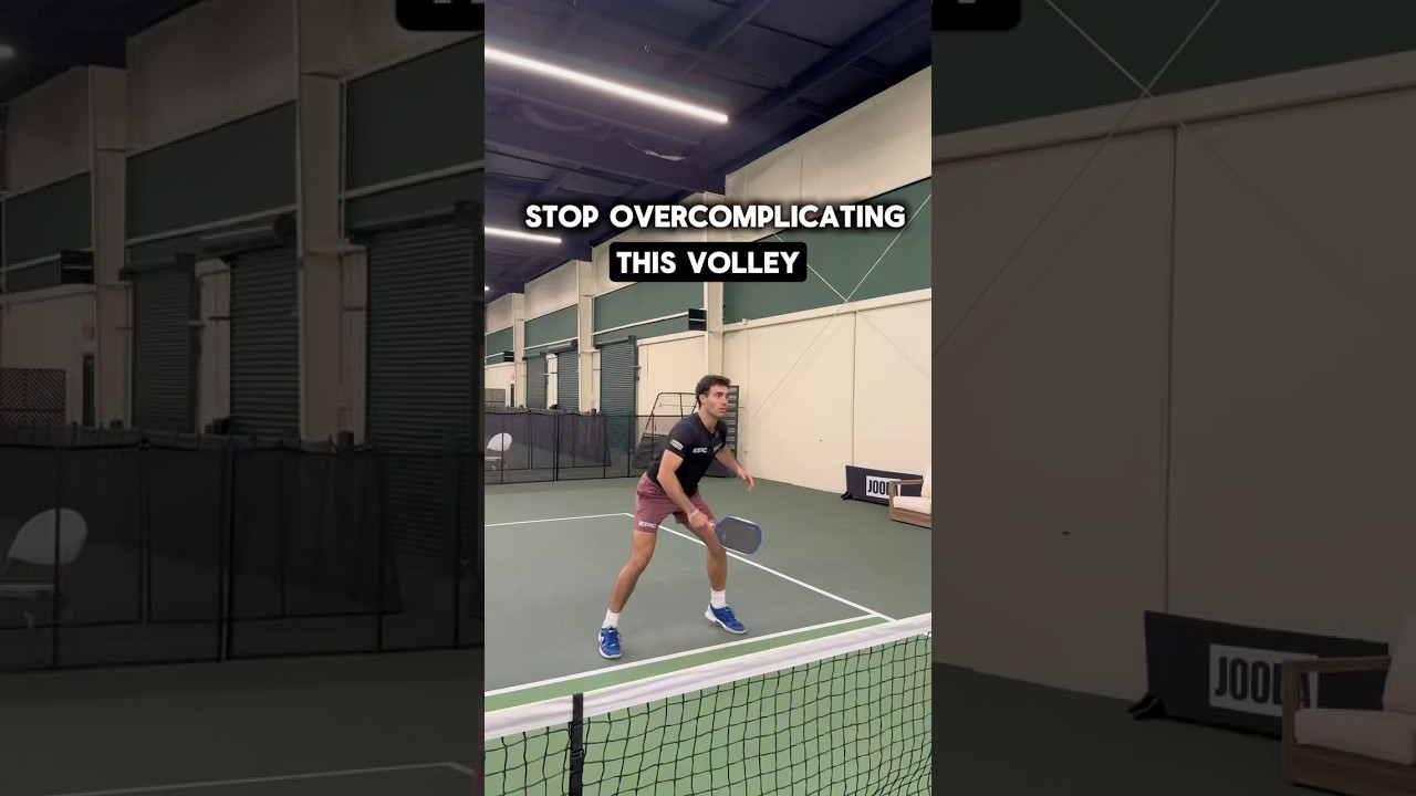 The Sweep Volley: A Simple Fix That Makes Your Fourth Shot Automatic