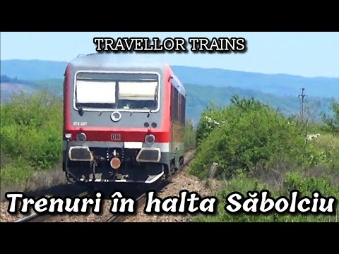 Trenuri în halta Săbolciu (Magistrala 300: Episcopia Bihor - Oradea - Cluj - Brașov - București)