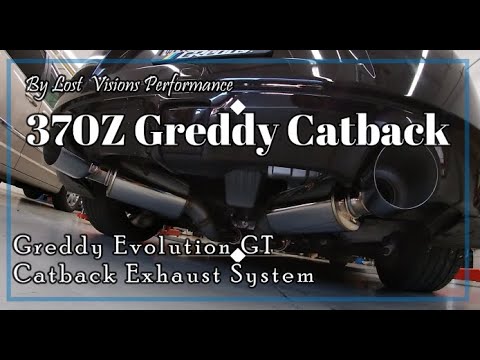 Nissan 370Z Greddy Evolution GT Catback exhaust install with cold start how hard is it to install?