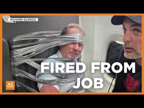 Arizona man fired from job after airline duct-tape disruption