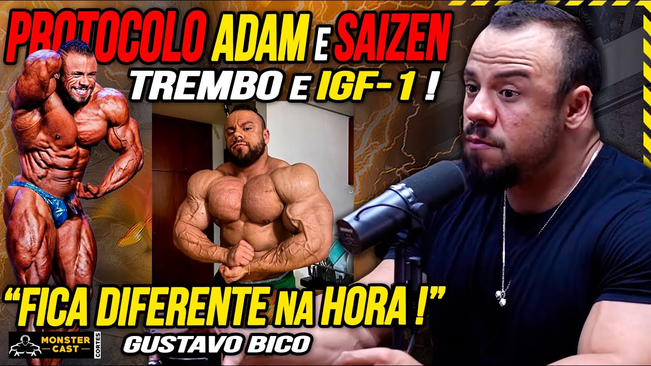 PODER DO IGF-1 E O PROTOCOLO COM SAIZEN E ADAM PARA BRILHAR NO ARNOLD BRASIL ! | GUSTAVO BICO