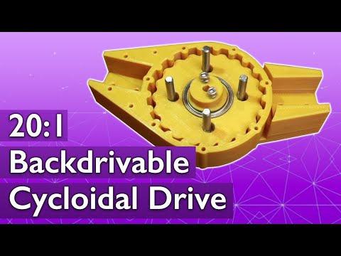 3d Printed Cycloidal Drive for Robot Arms