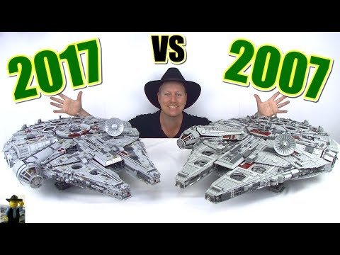 ULTIMATE Comparison UCS Millennium Falcon 10179 vs 75192 Review