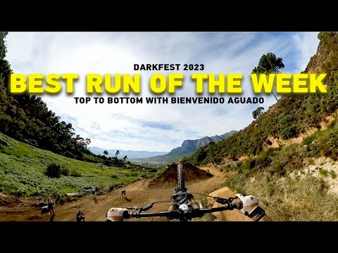 GoPro: BEST RUN of the Week At Darkfest 2023 - Top to Bottom with Bienvenido Aguado #mtb