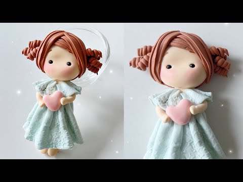 Doll Making Tutorial with Air Dry Clay | Handmade Doll