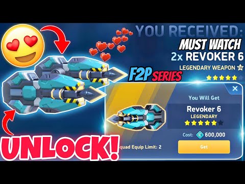 YES! | "REVOKER 6" Unlocked 🔓😱 || F2P 🥰 || Best Weapon!!? - Mech Arena