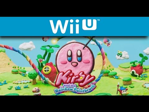 Kirby and the Rainbow Paintbrush Trailer (Wii U)