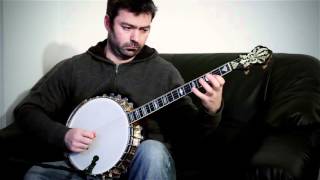 Irish tenor banjo. John Brosnan's Reel