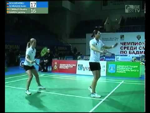 Group (Day 3) - WD - J.Goliszewski/K.Schnaase (ESP) vs B.Corrales/C.Marin (GER) - EMTC 2013