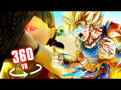 360° VR SQUID GAME - But... YOU'RE GOKU  | Red Light Green Light Dragonball Z Edition
