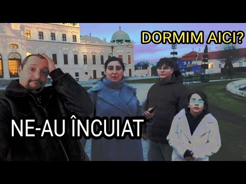 First night in VIENNA and we were going to sleep at the PALACE 😅