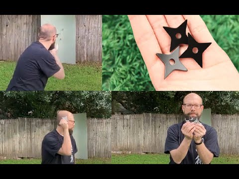 Throwing Stars/Shuriken 手裏剣 Demonstration #ninjutsu #bujinkan #throwingstars #shuriken #Ninja