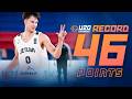 U20 RECORD Mantas Juzenas Drops 46 Full Highlights