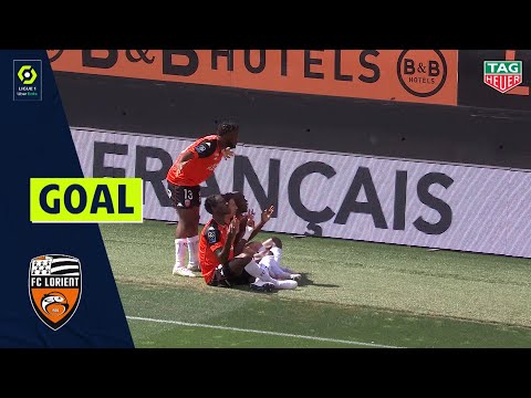 Goal Yoane WISSA (18' - FC LORIENT) FC LORIENT - FC GIRONDINS DE BORDEAUX (4-1) 20/21