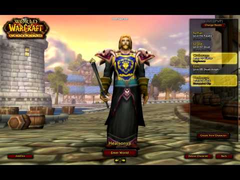 My Current WoW Toons on Vashj - PvP