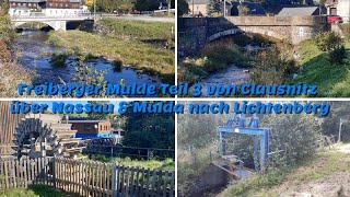 Freiberger Mulde Teil 3 von Clausnitz über Nassau und Mulda nach Lichtenberg