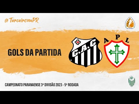 GOLS DA PARTIDA | CAMBÉ 0 X 3 PORTUGUESA - 5ª RODADA