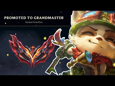 Getting Grandmaster With A 60% Win Rate On Teemo