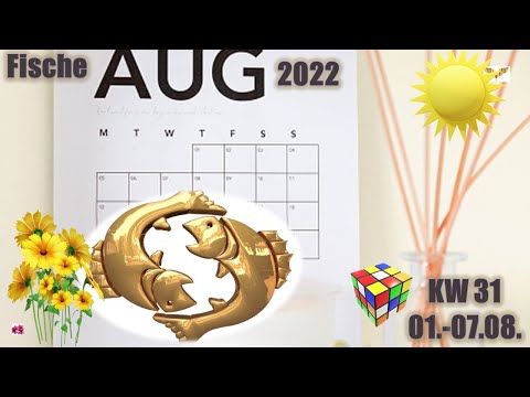 Taroskop Fische KW31 01.-07.08.2022 Thema Erfolg, wenn Du Dir helfen lässt