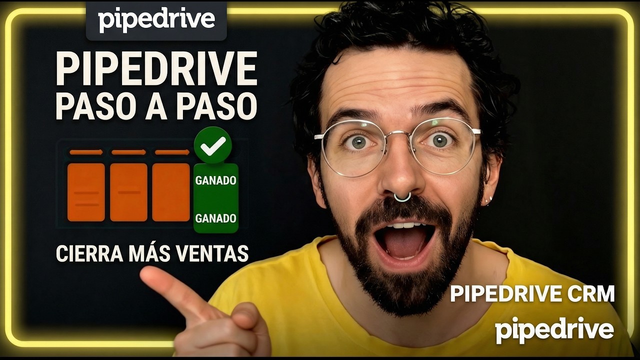 Cómo usar Pipedrive CRM: Tu Primera Venta en Minutos (2025)