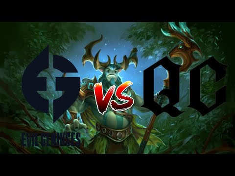 Evil Geniuses VS Quincy Crew | Arteezy Divine Rapier Nature's Prophet | Highlights | BTS
